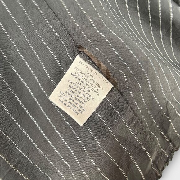 Coquille Brown Anthropologie Cargo Pockets Utility Cinched Waist Sheath Dress M - Picture 12 of 13